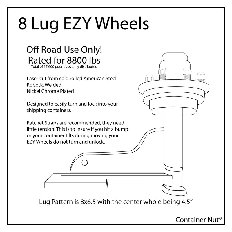 Load image into Gallery viewer, EZY Wheels | The Ultimate Package | 8 Lug
