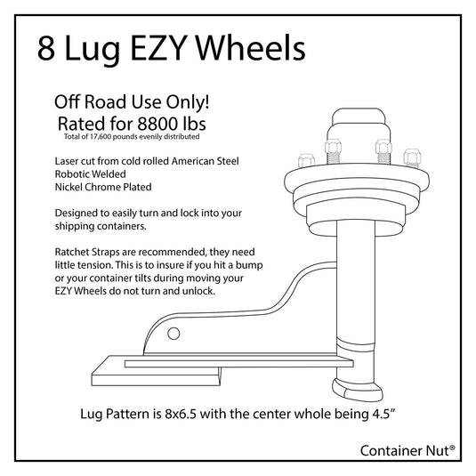 EZY Wheels | The Ultimate Package | 8 Lug