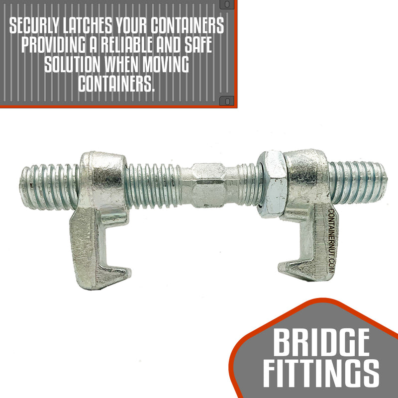 Load image into Gallery viewer, 280mm | Bridge Fitting | Shipping Container Clamp | 8-PACK
